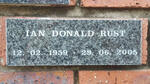RUST Ian Donald 1959-2005