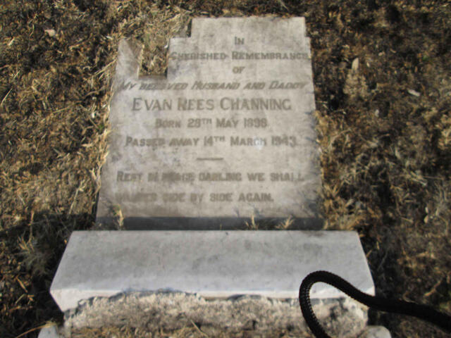 CHANNING Evan Rees 1898-1943