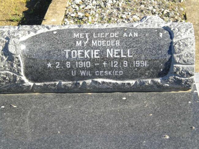 NELL Toekie 1910-1991