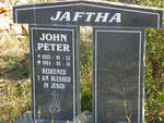 JAFTHA John Peter 1925-1984