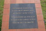 3. Memorial stone / Gedenkplaat 