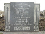 BARKLEY Johannes J. 1871-1947 & Elicher Magdalena HOOD 1873-1946