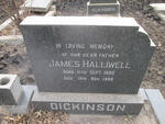 DICKINSON James Halliwell 1880-1968