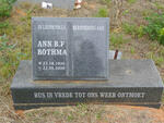 BOTHMA Ann B.F. 1930-2006