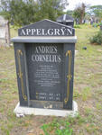 APPELGRŸN Andries Cornelius 1953-2007