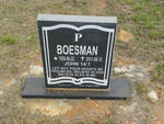 BOESMAN P. 1958-2011