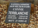 TERBLANCHE Connie 1950-2009