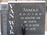 WYK Anneke, van 1979-1996