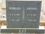 LIT Antonie 1901-1952 & Margjen 1904-1987