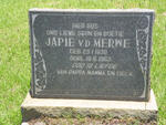 MERWE Japie, v.d. 1938-1963
