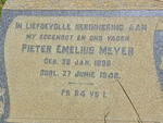 MEYER Pieter Emelius 1896-1948