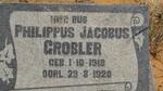 GROBLER Philippus Jacobus 1918-1920