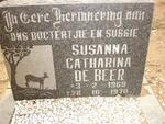 BEER Susanna Catharina, de 1969-1970