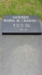 GODIJN Maria M. 1937-2008