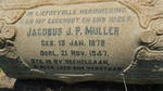 MULLER Jacobus J.P. 1878-1947