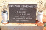EDMONDSON Richard 1921-1980
