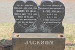 JACKSON Thomas William -1962 & Rachel Johanna 1901-1981