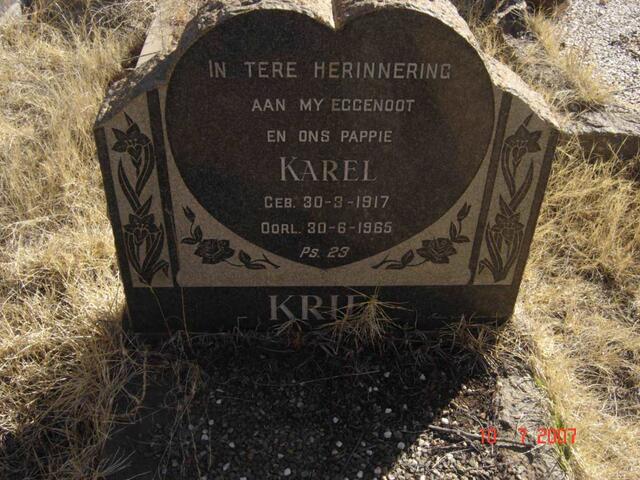KRIEL Karel 1917-1965