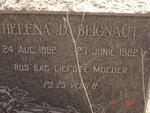 BLIGNAUT Helena D. 1882-1962