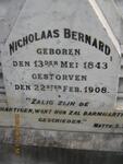 BERNARD Nicholaas 1843-1908