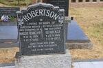 ROBERTSON Clarence 1901-1957 & Maggie Radcliffe 1901-1989