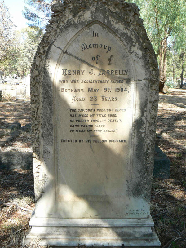 FARRELLY Henry J. -1904