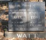 WATT Alex 1914-1983 & Edna 1912-1999