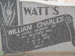 WATT'S William Charles 1913-1979
