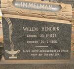 IMMELMAN Willem Hendrik 1935-1965