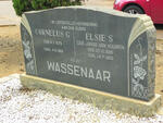 WASSENAAR Cornelus G. 1879-1968 & Elsie S. nee JANSE VAN VUUREN 1886-1956
