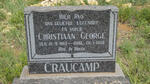 CRAUCAMP Christiaan George 1914-1966
