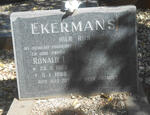 EKERMANS Ronald I. 1923-1969