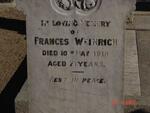 WEINRICH Frances - 1919