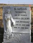 CILLIERS Maria nee KRITZINGER 1899-1944