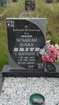 BRITZ Susarah Susan nee BASSON 1947-2006