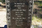 WALT J.H., van der 1854-1933 & M.J. VENTER 1856-1943