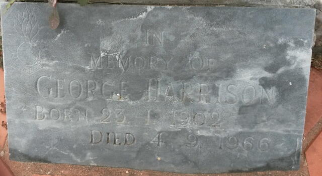 HARRISON George 1902-1966