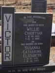VICTOR Willie Christian 1920-1988 & Susanna Catharina Elizabeth 1920-2003