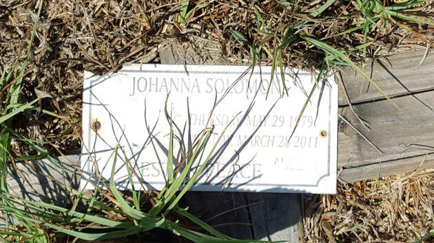 SOLOMONS Johanna 1979-2011