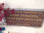 EKSTEEN Anna Susanna nee MULLER 1937-2011