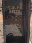 SPIES Michael Barry 1929-1993