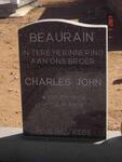 BEAURAIN Charles John 1924-1998