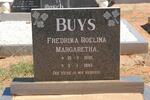 BUYS Fredrika Roelina Margaretha 1898-1993