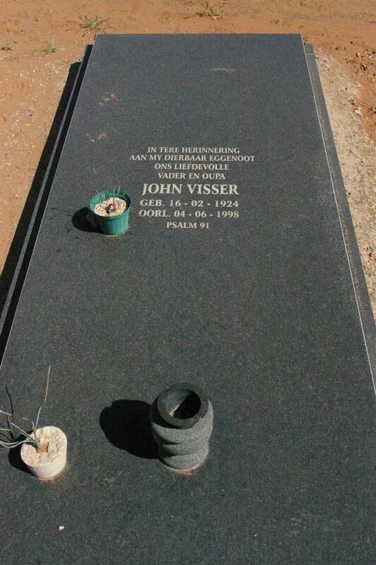 VISSER John 1924-1998