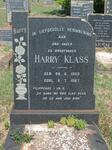 KLASS Harry 1903-1967