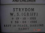 STRYDOM W.S. 1921-1986