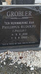 GROBLER Philippus Rudolph 1935-2003