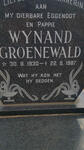 GROENEWALD Wynand 1930-1987