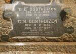 OOSTHUIZEN G.D. 1897-1960 & C.S. 1893-1984