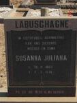 LABUSCHAGNE Susanna Juliana 1883-1976